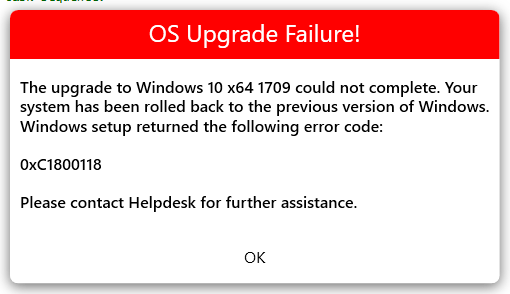 OSUpgradeFailRollback